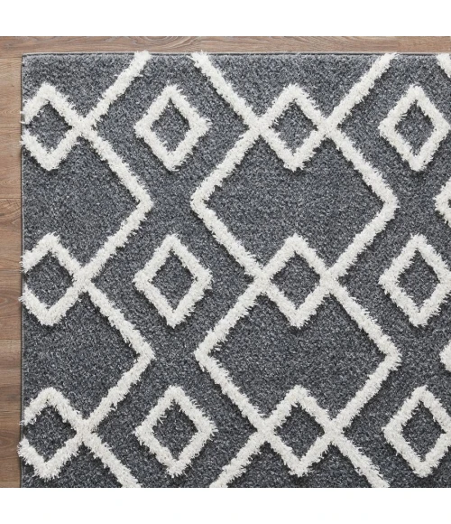 Loomaknoti Vemoa Adeta Blue/Cream EV001 4 ft.  X 6 ft.  Rectangle Rug