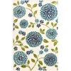 Loomaknoti Tecopa Tenavon Blue/White ETR17BWH65 7 ft. 10 in. X 9 ft. 10 in. Rectangle Rug