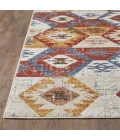 Loomaknoti Alsbrooke Bradin Cream/Orange EA003 4 ft. X 6 ft. Rectangle Rug