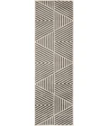 Loomaknoti Tecopa Symenia Gray/White ETR10GRW12 2 ft.  X 6 ft. 7” Rectangle Rug