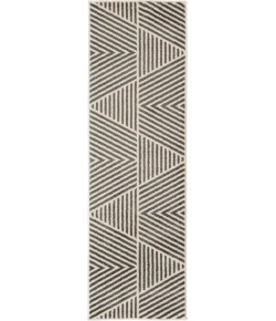 Loomaknoti Tecopa Symenia Gray/White ETR10GRW12 2 ft. X 6 ft. 7 in. Rectangle Rug