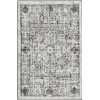 Loomaknoti Rhane Aleckan Gray/Cream ER015 2 ft. X 3 ft. Rectangle Rug