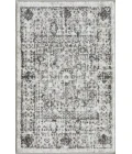 Loomaknoti Rhane Aleckan Gray/Cream ER015 2 ft.  X 3 ft.  Rectangle Rug