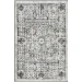 Loomaknoti Rhane Aleckan Gray/Cream ER015 2 ft. X 3 ft. Rectangle Rug