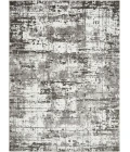 Loomaknoti Rhane Vailin Gray/Cream ER001 2 ft. X 6 ft. 7 in. Rectangle Rug