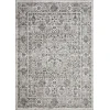 Loomaknoti Rhane Aleckan Gray/Cream ER015 9 ft. 10 in. X 12 ft. 10 in. Rectangle Rug