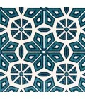 Loomaknoti Tecopa Vensley Blue/White ETR14BWH85 9 ft. 10 in. X 12 ft. 10 in. Rectangle Rug