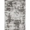 Loomaknoti Rhane Vearali Gray/Cream ER002 5 ft. 3 in. X 7 ft. 3 in. Rectangle Rug