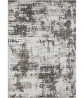 Loomaknoti Rhane Vearali Gray/Cream ER002 5 ft. 3 in. X 7 ft. 3 in. Rectangle Rug