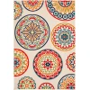 Central Oriental Fontana Hafsa Cr Area Rug 5 ft. 3 in. X 7 ft. Rectangle