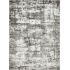 Loomaknoti Rhane Vailin Gray/Cream ER001 5 ft. 3 in. X 7 ft. 3 in. Rectangle Rug