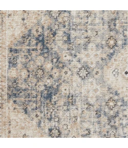 Loomaknoti Kehleigh Abagail Blue/Cream EK002 7 ft. 10 in. X 9 ft. 10 in. Rectangle Rug