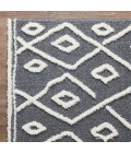 Loomaknoti Vemoa Avonako Blue/Cream EV003 2 ft.  X 6 ft. 7” Rectangle Rug
