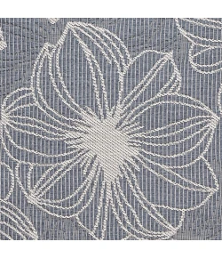 Loomaknoti Breyleigh Cerimia Blue/Cream EB007 9 ft. 10 in. X 12 ft. 10 in. Rectangle Rug