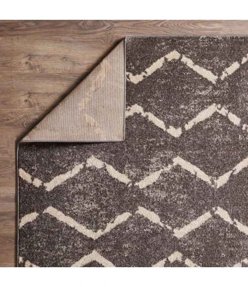 Loomaknoti Kissandrah Brynder Brown/Beige EKI001 2 ft. X 3 ft. Rectangle Rug