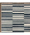 Loomaknoti Tecopa Varonika White/Blue ETR18WBL60 6 ft. 7” X 9 ft. 2” Rectangle Rug