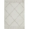 Loomaknoti Kissandrah Bennita Cream/Beige EKI006 2 ft. X 3 ft. Rectangle Rug