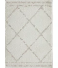 Loomaknoti Kissandrah Bennita Cream/Beige EKI006 2 ft. X 3 ft. Rectangle Rug