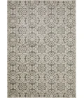 Loomaknoti Celena Alizia Cream/Blue EC002 6 ft. 7 in. X 9 ft. 2 in. Rectangle Rug