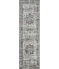 Loomaknoti Rhane Andallie Gray/Cream ER016 2 ft.  X 6 ft. 7” Rectangle Rug