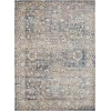 Loomaknoti Kehleigh Alveranzi Blue/Cream EK007 7 ft. 10 in. X 9 ft. 10 in. Rectangle Rug