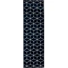Loomaknoti Tecopa Shamid Blue/White ETR09BWH12 2 ft. X 6 ft. 7 in. Rectangle Rug
