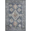 Loomaknoti Alsbrooke Temarnie Blue/Cream EA007 2 ft. X 3 ft. Rectangle Rug