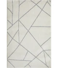 Loomaknoti Kissandrah Bixelm Cream/Gray EKI002 3 ft. 3 in. X 5 ft. 3 in. Rectangle Rug