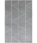 Loomaknoti Tecopa Symenia Gray/White ETR10GRW60 6 ft. 7” X 9 ft. 2” Rectangle Rug