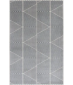 Loomaknoti Tecopa Symenia Gray/White ETR10GRW85 9 ft. 10 in. X 12 ft. 10 in. Rectangle Rug