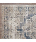 Loomaknoti Kehleigh Alarik Blue/Cream EK005 7 ft. 10 in. X 9 ft. 10 in. Rectangle Rug