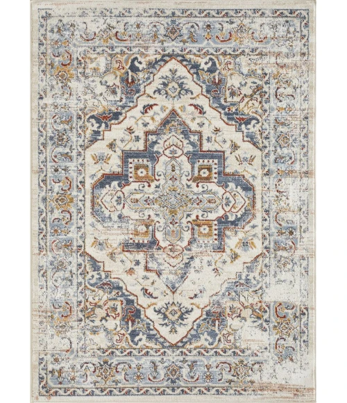 Loomaknoti Alsbrooke Bartleigh Cream/Beige EA004 9 ft. 10 in. X 12 ft. 10 in. Rectangle Rug