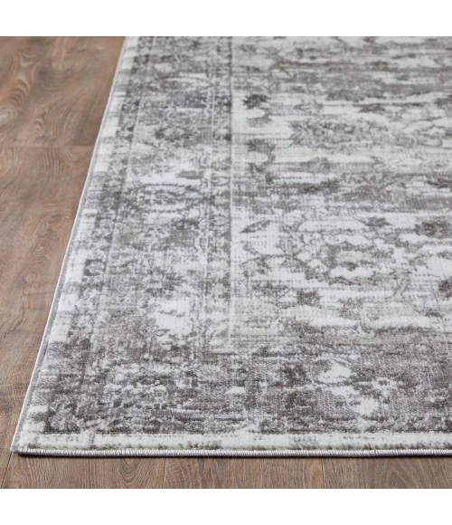 Loomaknoti Rhane Vandian Cream/Gray ER005 2 ft. X 3 ft. Rectangle Rug