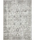 Loomaknoti Rhane Allory Gray/Cream ER014 5 ft. 3” X 7 ft. 3” Rectangle Rug