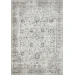 Loomaknoti Rhane Allory Gray/Cream ER014 5 ft. 3 in. X 7 ft. 3 in. Rectangle Rug
