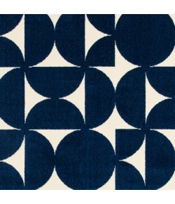 Loomaknoti Tecopa Sevella Blue/White ETR07BWH85 9 ft. 10 in. X 12 ft. 10 in. Rectangle Rug