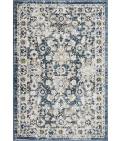 Loomaknoti Kehleigh Otindas Blue/Cream EK010 2 ft. X 3 ft. Rectangle Rug