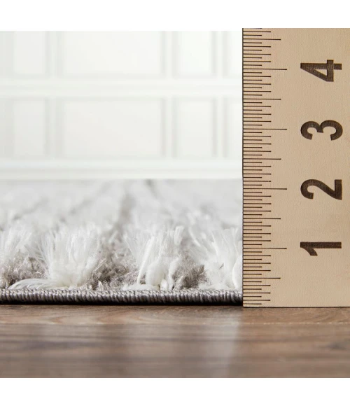 Loomaknoti Vemoa Altomarze Gray/Cream EV005 2 ft.  X 3 ft.  Rectangle Rug