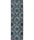 Loomaknoti Tecopa Ferley Blue/Green ETR04GB12 2 ft.  X 6 ft. 7” Rectangle Rug