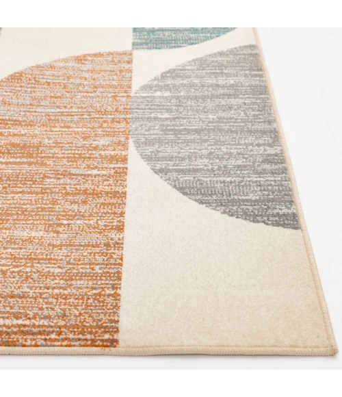 Loomaknoti Tecopa Trayza White/Gray ETR20WG12 2 ft.  X 6 ft. 7” Rectangle Rug