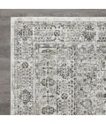 Loomaknoti Rhane Aleckan Gray/Cream ER015 2 ft.  X 3 ft.  Rectangle Rug