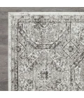 Loomaknoti Rhane Alvezi Gray/Cream ER017 9 ft. 10 in. X 12 ft. 10 in. Rectangle Rug
