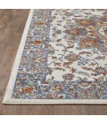 Loomaknoti Alsbrooke Amrenta Cream/Blue EA001 9 ft. 10 in. X 12 ft. 10 in. Rectangle Rug
