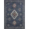 Loomaknoti Alsbrooke Temarnie Blue/Cream EA007 9 ft. 10 in. X 12 ft. 10 in. Rectangle Rug