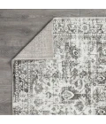 Loomaknoti Rhane Allory Gray/Cream ER014 9 ft. 10 in. X 12 ft. 10 in. Rectangle Rug
