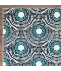 Loomaknoti Tecopa Ferley Blue/White ETR04BWH85 9 ft. 10 in. X 12 ft. 10 in. Rectangle Rug