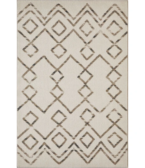 Loomaknoti Taytum Rocey White/Gray ET001 2 ft. X 3 ft. Rectangle Rug