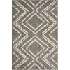 Loomaknoti Vemoa Armeley Gray/Cream EV004 4 ft. X 6 ft. Rectangle Rug
