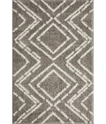 Loomaknoti Vemoa Armeley Gray/Cream EV004 4 ft.  X 6 ft.  Rectangle Rug
