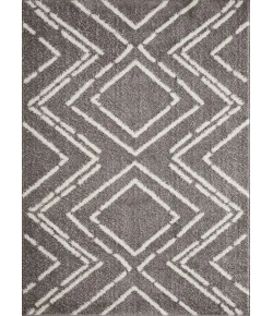 Loomaknoti Vemoa Armeley Gray/Cream EV004 7 ft. 10 in. X 9 ft. 10 in. Rectangle Rug